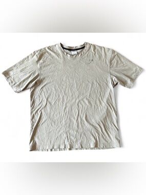 Gymshark Short Sleeve Tan Crew Tee Size Large